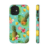 Hawaii Pineapple-Phone Case-iPhone 12 Mini-Matte-Movvy