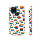 Rainbow Kiss-Phone Case-Google Pixel 5 5G-Matte-Movvy