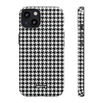 Houndstooth-Phone Case-iPhone 13-Glossy-Movvy