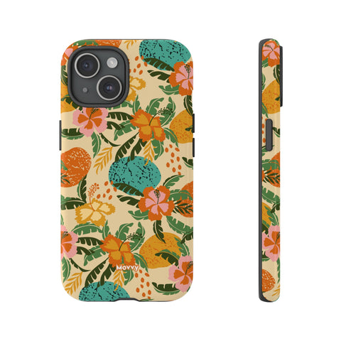 Mango Flowers-Phone Case-iPhone 15-Glossy-Movvy