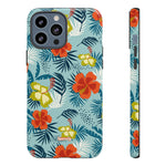Hawaiian Flowers-Phone Case-iPhone 13 Pro Max-Glossy-Movvy