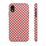 Gingham-Phone Case-iPhone XR-Glossy-Movvy