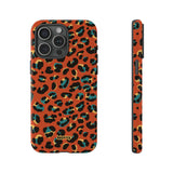 Ruby Leopard-Phone Case-iPhone 15 Pro Max-Glossy-Movvy