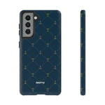 Anchor Quilt-Phone Case-Samsung Galaxy S21-Matte-Movvy