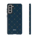 Anchor Quilt-Phone Case-Samsung Galaxy S21-Matte-Movvy