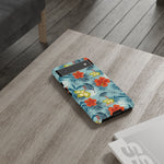 Hawaiian Flowers-Phone Case-Movvy