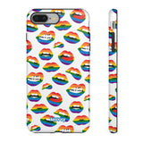 Rainbow Kiss-Phone Case-iPhone 8 Plus-Glossy-Movvy