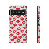 Red Lips-Phone Case-Google Pixel 6 Pro-Glossy-Movvy