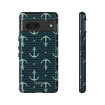 Anchor Hearts-Phone Case-Google Pixel 7-Glossy-Movvy