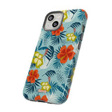 Hawaiian Flowers-Phone Case-Movvy