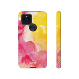 Sunset Watercolor-Phone Case-Google Pixel 5 5G-Glossy-Movvy