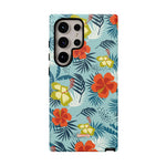 Hawaiian Flowers-Phone Case-Movvy