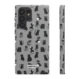 Black Cat-Phone Case-Samsung Galaxy S22 Ultra-Glossy-Movvy