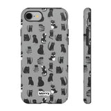 Black Cat-Phone Case-iPhone 8-Glossy-Movvy