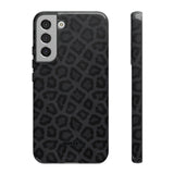 Onyx Leopard-Phone Case-Samsung Galaxy S22 Plus-Glossy-Movvy