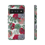 Succulent Roses-Phone Case-Google Pixel 6 Pro-Glossy-Movvy