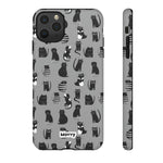 Black Cat-Phone Case-iPhone 11 Pro Max-Matte-Movvy