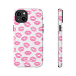 Pink Lips-Phone Case-iPhone 14 Plus-Glossy-Movvy