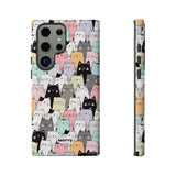 Cat Lady-Phone Case-Samsung Galaxy S23 Ultra-Matte-Movvy