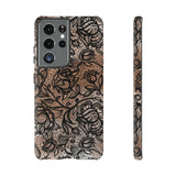 Laced in the Nude-Phone Case-Samsung Galaxy S21 Ultra-Matte-Movvy