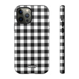 Buffalo Black-Phone Case-iPhone 12 Pro-Matte-Movvy