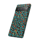 Turquoise Leopard-Phone Case-Movvy