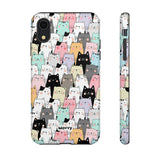 Cat Lady-Phone Case-iPhone XR-Glossy-Movvy