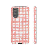 Seaside Plaid-Phone Case-Samsung Galaxy S20 FE-Glossy-Movvy