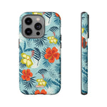 Hawaiian Flowers-Phone Case-iPhone 14 Pro-Matte-Movvy