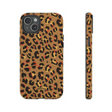 Tanned Leopard-Phone Case-iPhone 15 Plus-Matte-Movvy