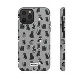 Black Cat-Phone Case-iPhone 11 Pro-Glossy-Movvy