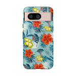 Hawaiian Flowers-Phone Case-Movvy