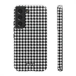 Houndstooth-Phone Case-Samsung Galaxy S22-Glossy-Movvy