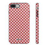 Gingham-Phone Case-iPhone 8 Plus-Glossy-Movvy