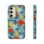 Hawaiian Flowers-Phone Case-Samsung Galaxy S23-Glossy-Movvy