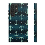 Anchor Hearts-Phone Case-Samsung Galaxy S22 Ultra-Matte-Movvy