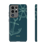 Wheel and Anchor-Phone Case-Samsung Galaxy S21 Ultra-Matte-Movvy