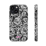 Laced Fleurs-Phone Case-iPhone 13 Mini-Glossy-Movvy