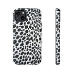 Spotted (Black)-Phone Case-iPhone 14 Plus-Matte-Movvy