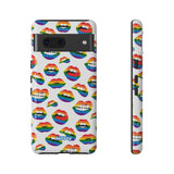 Rainbow Kiss-Phone Case-Google Pixel 7-Glossy-Movvy