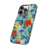 Hawaiian Flowers-Phone Case-Movvy