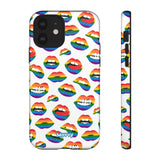 Rainbow Kiss-Phone Case-iPhone 12-Glossy-Movvy