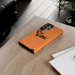 FLOW (Orange)-Phone Case-Movvy