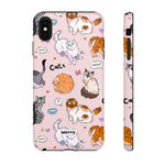 The Cat's Meow-Phone Case-iPhone XS MAX-Matte-Movvy