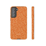 Mango Dots-Phone Case-Samsung Galaxy S21 FE-Matte-Movvy