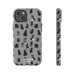 Black Cat-Phone Case-iPhone 15 Plus-Glossy-Movvy