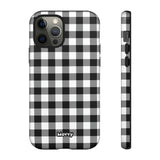 Buffalo Black-Phone Case-iPhone 12 Pro-Glossy-Movvy