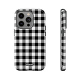 Buffalo Black-Phone Case-iPhone 14 Pro-Glossy-Movvy