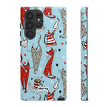 Cats and Lattes-Phone Case-Samsung Galaxy S22 Ultra-Glossy-Movvy