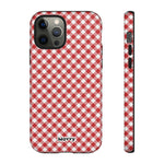 Gingham-Phone Case-iPhone 12 Pro-Matte-Movvy